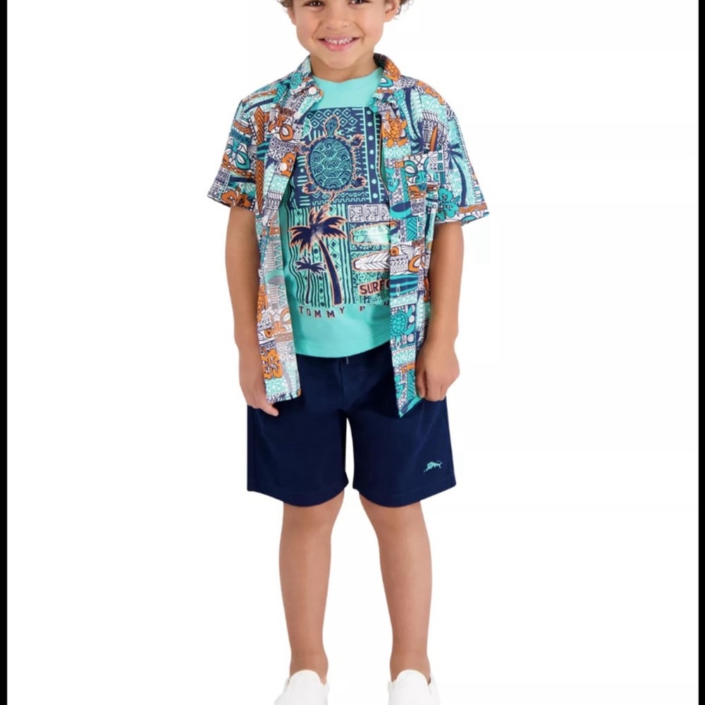 Tommy Bahama Kids 3 Piece Set Boys Size 6 NWT